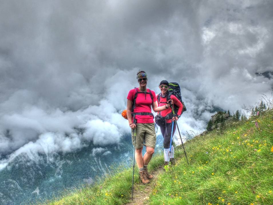 Trekking Alps: hiking into the wild