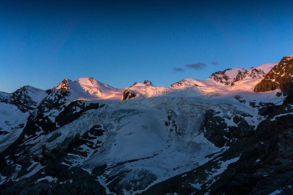 Sunrise at Gran Paradiso - Leonessa Hut