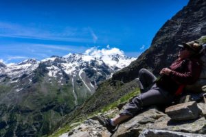 Sunrise at Gran Paradiso - Leonessa Hut