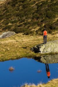 November Trek with Swim in the Lake