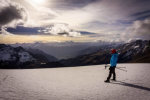 Hike a 3000 meters in the Alps - Tete Blanche