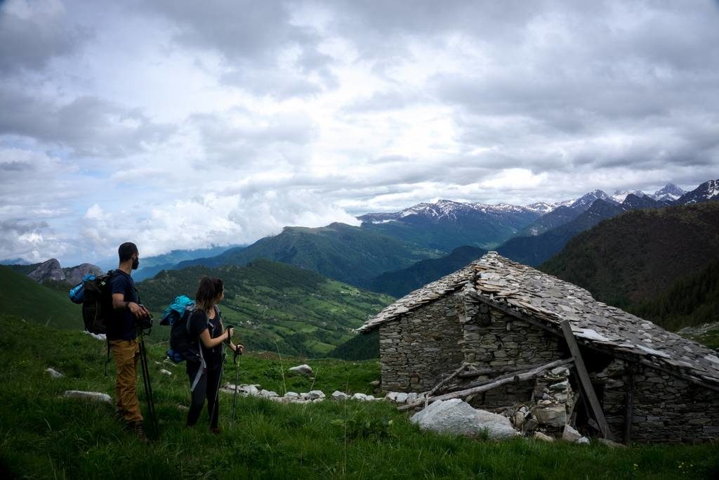 Spring hike in Italy