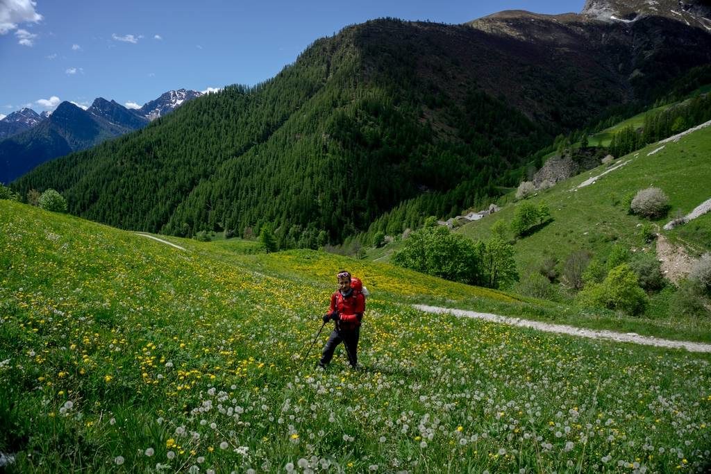 Spring hike in Italy