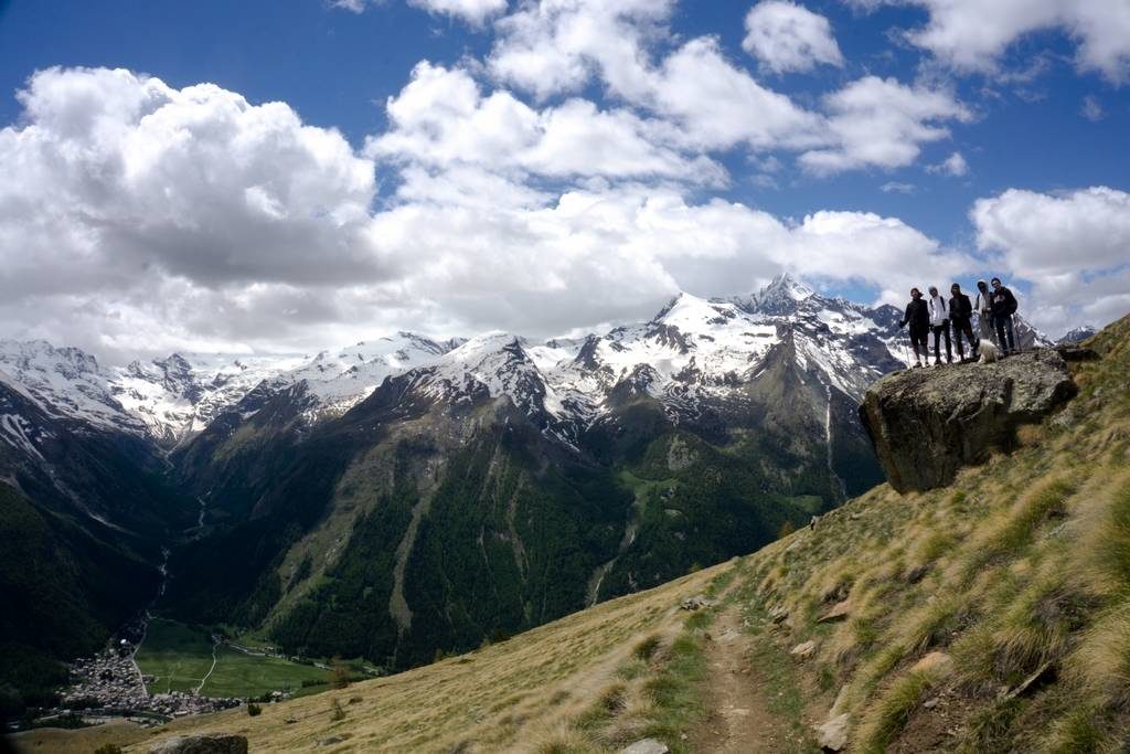 From the Desert to the Alps