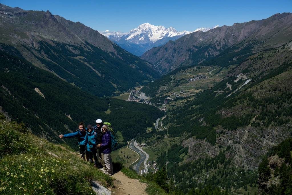 Gran Paradiso July Hike - Snow in summer