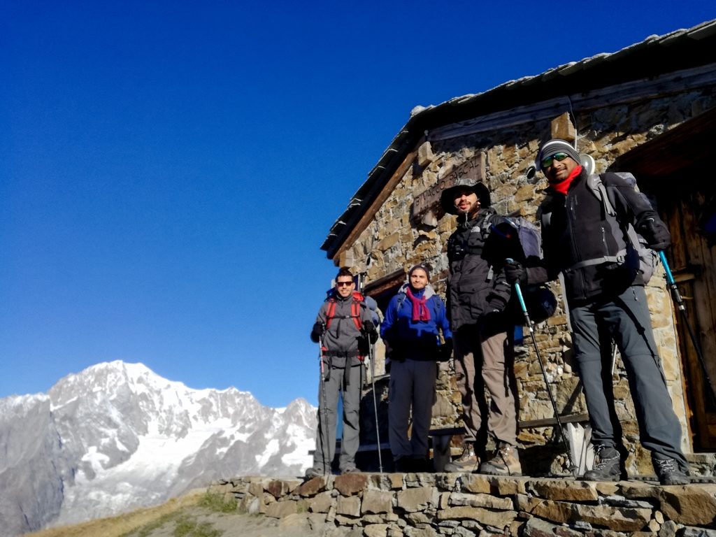 Challenging Trek in Mont Blanc