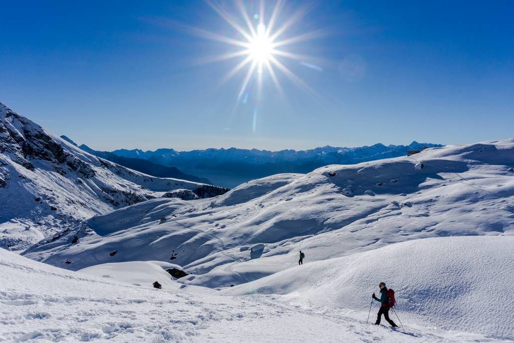 Winter Hikes in the Italian Alps