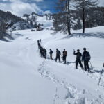 school trip snowshoes turin