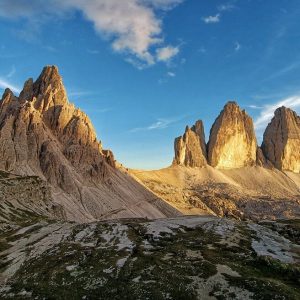 Axel_sunset_3Cime_Dolomites trecime hike