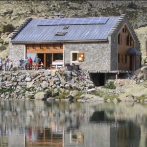 french alps refuge